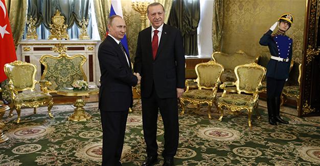 Syria top of the agenda for Erdoğan with Putin