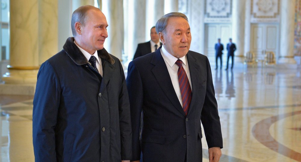 Putin, Nazarbayev Agree Astana Talks Give 'Serious Impetus' to Syrian Settlement