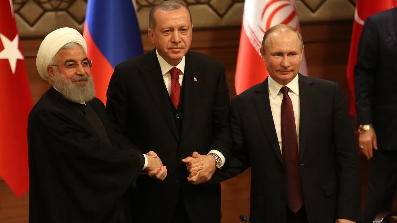 Dünyanın gözünü çevirdiği Soçi'de 3 liderden ortak açıklama Dünyanın gözünü çevirdiği Soçi'de 3 liderden ortak açıklama