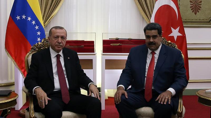 Erdoğan'dan Maduro'ya destek mesajı