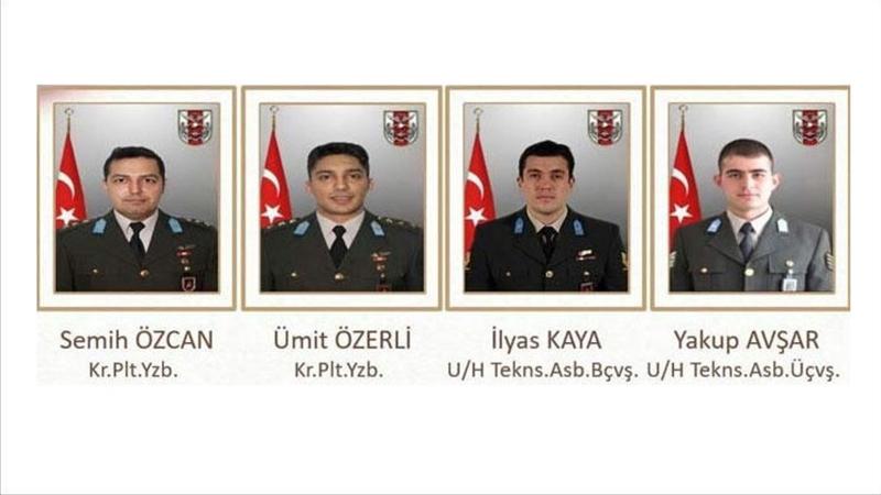 Şehit askerlerimizin isimleri belli oldu Şehit askerlerimizin isimleri belli oldu