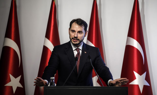 Turkey's year-end budget deficit in 2018 at 73 billion liras: Minister Turkey's year-end budget deficit in 2018 at 73 billion liras: Minister