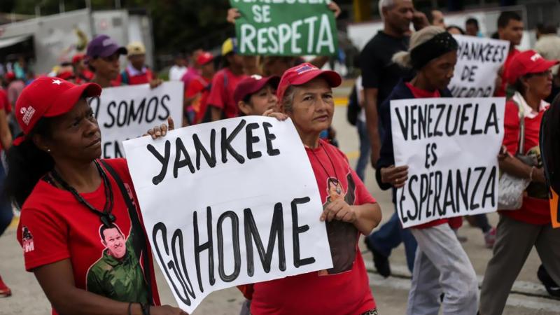 'Milyonlarca Venezuelalı ABD'nin askeri müdahalesine direnecek!' 'Milyonlarca Venezuelalı ABD'nin askeri müdahalesine direnecek!'