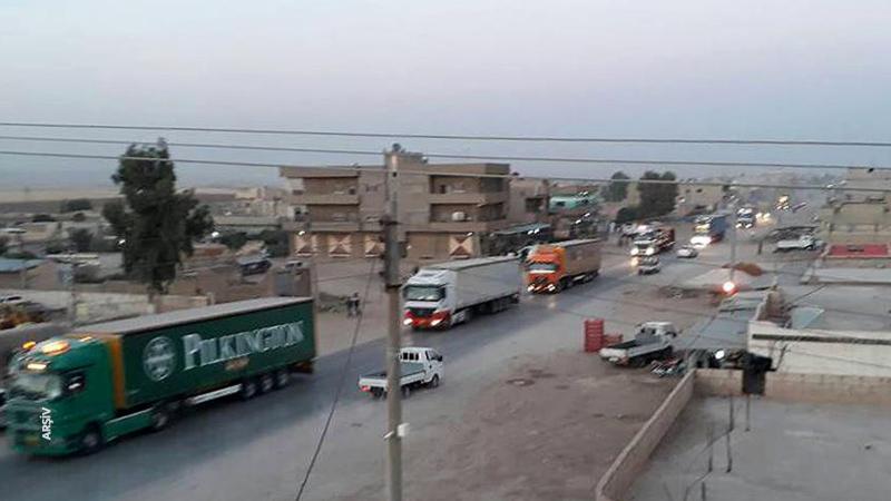 Bu kez kamufle etmediler: ABD'den PKK/YPG'ye 150 tır yeni malzeme! Bu kez kamufle etmediler: ABD'den PKK/YPG'ye 150 tır yeni malzeme!