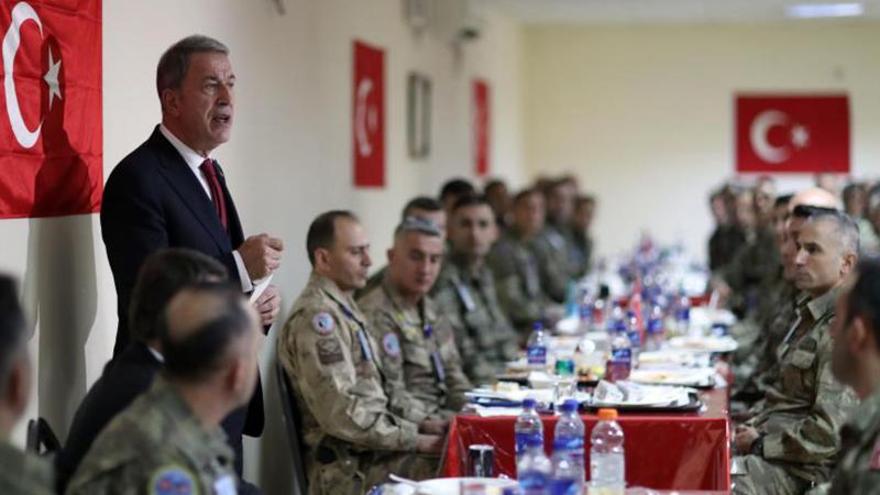 Hulusi Akar: Bizim kimsenin toprağında gözümüz yok Hulusi Akar: Bizim kimsenin toprağında gözümüz yok