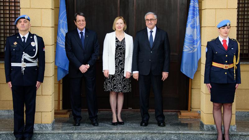 Kıbrıs'ta Akıncı-Anastasiadis zirvesinden anlaşmalar çıktı Kıbrıs'ta Akıncı-Anastasiadis zirvesinden anlaşmalar çıktı